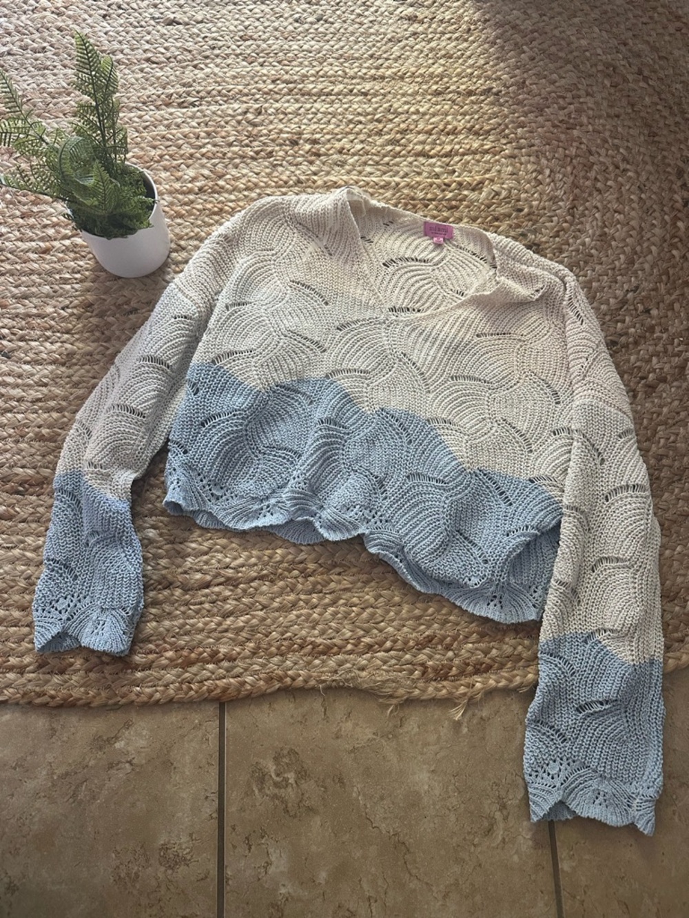 CROCHET KNIT SWEATER